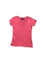 Top Short Sleeve Basic By Zara Basic In Pink, Size: S Fashion