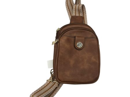 Crossbody By Clothes Mentor In Brown, Size:Small on Sale