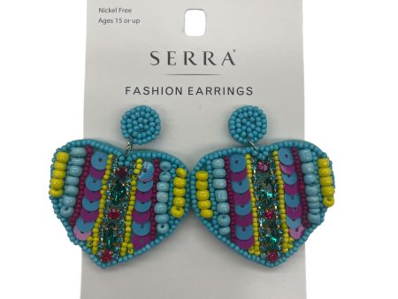 Earrings Dangle drop Serra on Sale