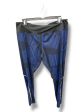 Athletic Leggings By Zella In Black & Blue, Size: Xl Sale