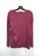 Top Long Sleeve Basic By Clothes Mentor In Red, Size: L Hot on Sale