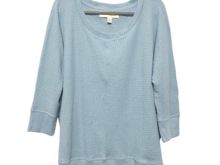 Top Ls By French Laundry In Blue, Size:2X Supply