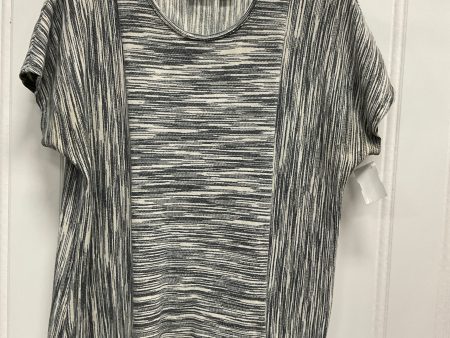 Top Sleeveless By Chicos In Blue & White, Size: L Hot on Sale