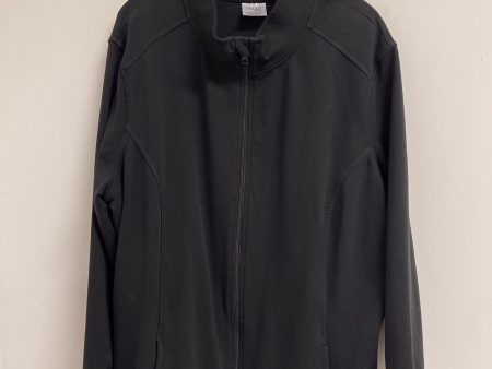 Athletic Jacket By Danskin In Black, Size: 3x Hot on Sale