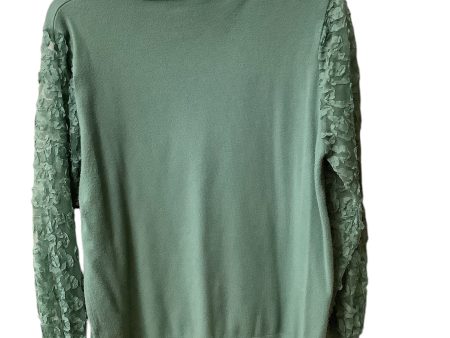 Top Long Sleeve Basic By Sioni In Green, Size: L Hot on Sale