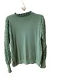 Top Long Sleeve Basic By Sioni In Green, Size: L Hot on Sale