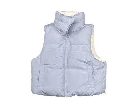 Vest Puffer & Quilted By All In Motion In Blue & White, Size: S Online Hot Sale