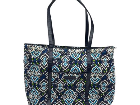 Tote By Vera Bradley In Blue, Size:Large Discount