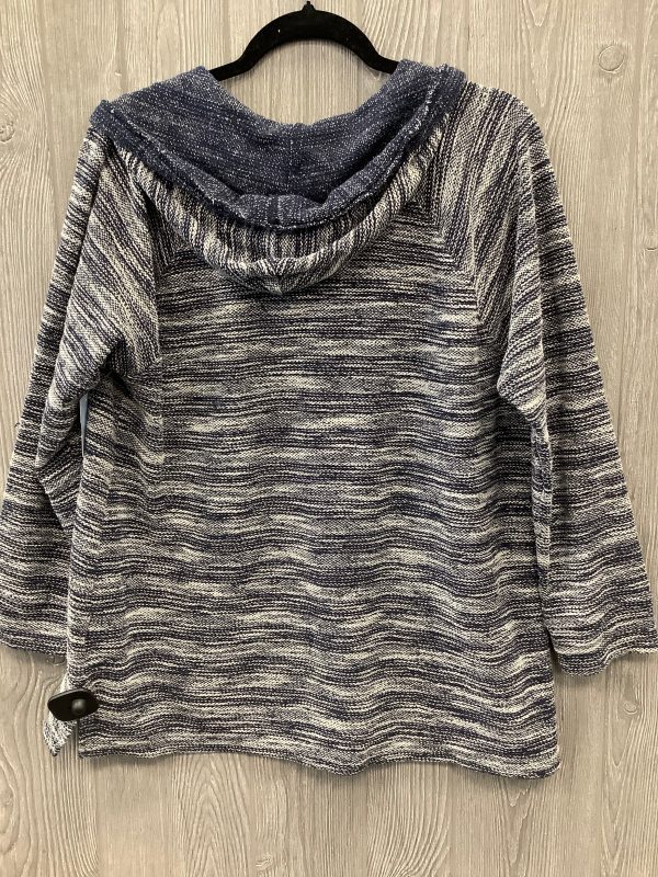 Top Long Sleeve By Style And Company In Blue, Size: L Sale