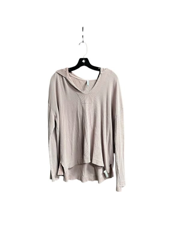 Top Long Sleeve By Z Supply In Mauve, Size: L Fashion