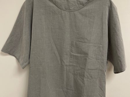 Tunic Long Sleeve By Cos In Grey, Size: S Fashion