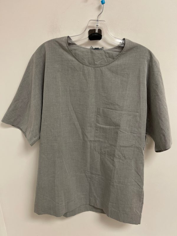 Tunic Long Sleeve By Cos In Grey, Size: S Fashion