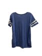 Top Short Sleeve By Clothes Mentor In Blue, Size: M Discount