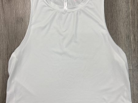 Athletic Tank Top By Fabletics In White, Size: S on Sale