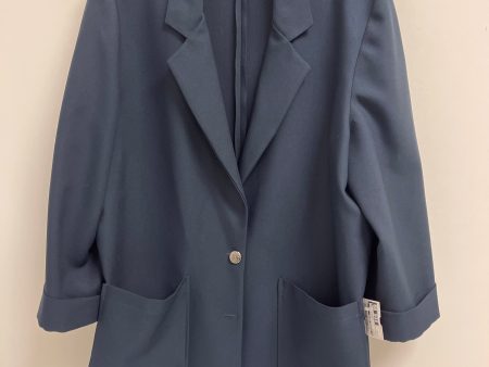 Blazer By Clothes Mentor In Navy, Size: 2x Online Hot Sale