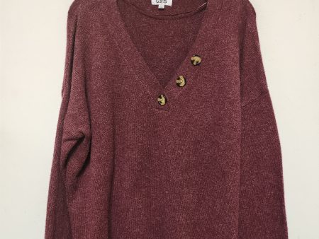 Sweater By 525 In Maroon, Size: Xl Online