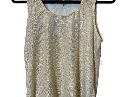 Top Sleeveless By Worthington In Gold, Size: S Online