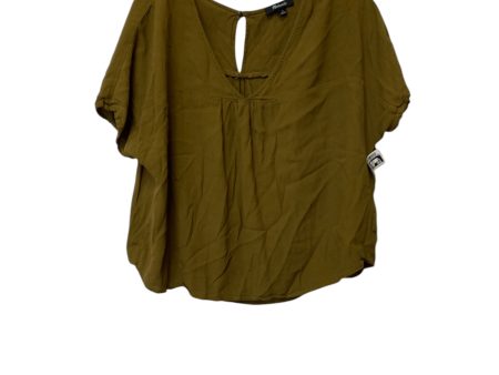 Top Short Sleeve By Madewell In Green, Size: M Cheap