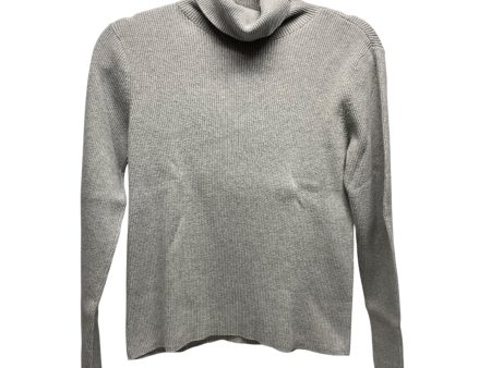 Top Long Sleeve By Ralph Lauren In Grey, Size: L Online