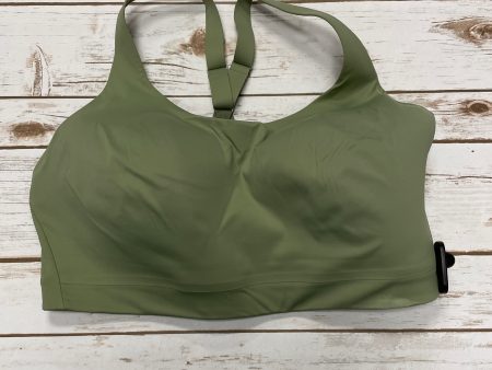 Athletic Bra By Athleta In Green, Size: Xl Discount