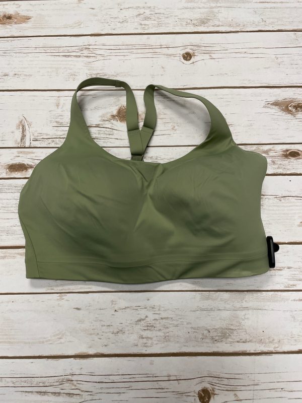 Athletic Bra By Athleta In Green, Size: Xl Discount