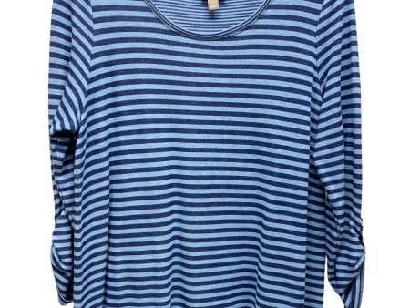 Top 3 4 Sleeve By J. Jill In Striped Pattern, Size: L Fashion