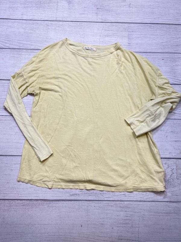 Top Long Sleeve By We The Free In Yellow, Size: M Online