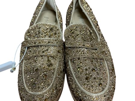 Shoes Flats By Betsey Johnson In Bronze, Size: 6 Fashion