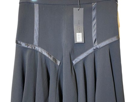 Skirt Designer By Halston In Black, Size: 6 For Discount