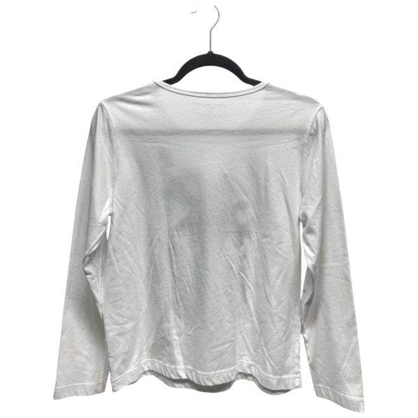 Top Long Sleeve By Rebecca Malone In Animal Print, Size: Mp Supply