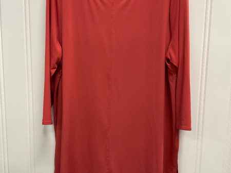 Top 3 4 Sleeve By Alfani In Coral, Size: Xl on Sale