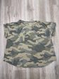 Top Short Sleeve By Maurices In Camouflage Print, Size: 2x Cheap