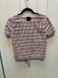 Top Short Sleeve By Madewell In Checkered Pattern, Size: Xs Hot on Sale