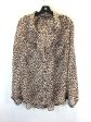 Top Long Sleeve By Victorias Secret In Leopard Print, Size: Xl Cheap