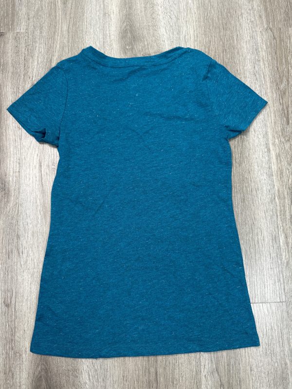 Top Short Sleeve By Mossimo In Aqua, Size: S Supply