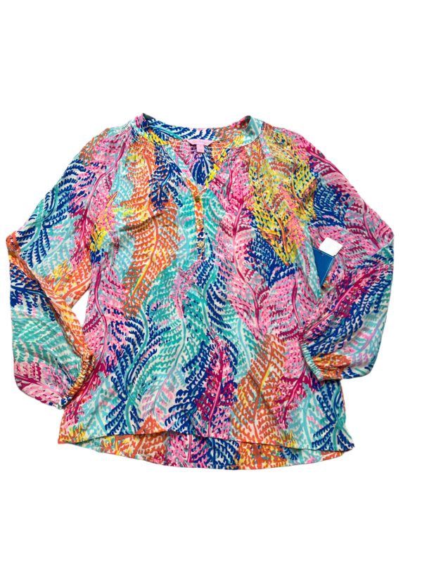 Top Long Sleeve Designer By Lilly Pulitzer In Multi-Colored, Size: S Fashion