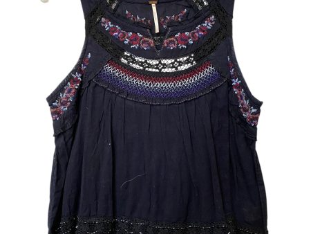 Top Sleeveless By Free People In Black, Size: S Fashion