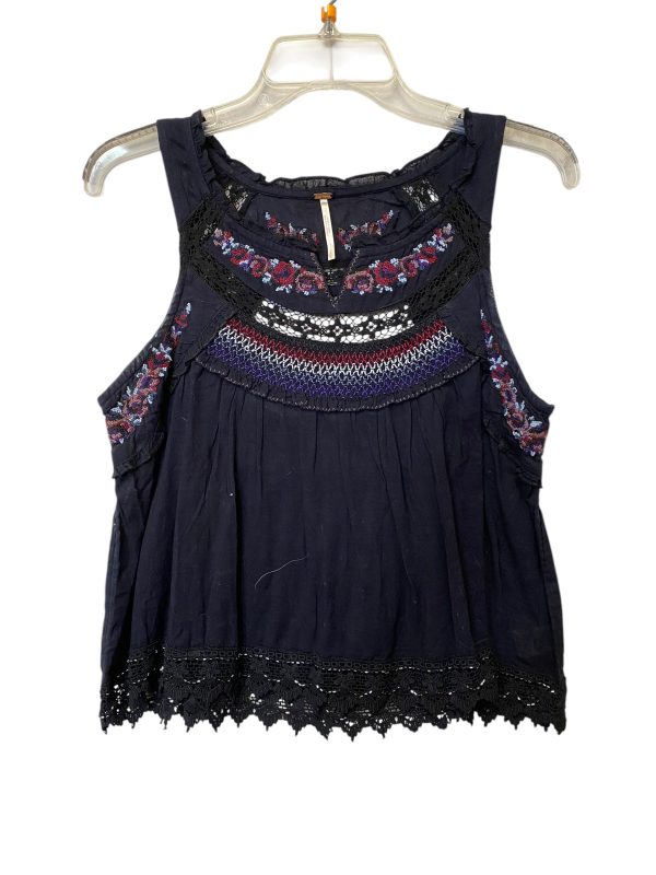 Top Sleeveless By Free People In Black, Size: S Fashion