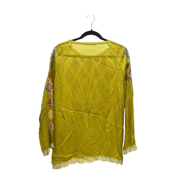 Top Long Sleeve Designer By Johnny Was In Green, Size: M Online Sale