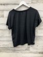 Top Short Sleeve By Reebok In Black, Size: L Online Sale