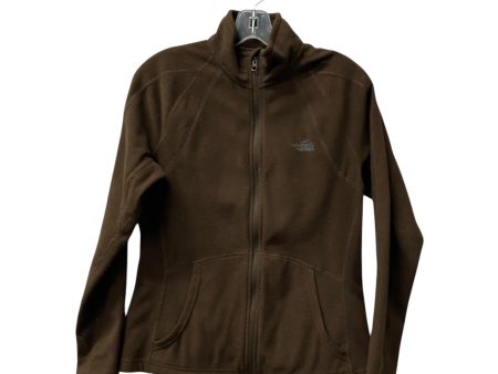 Athletic Jacket By The North Face In Brown, Size:M on Sale