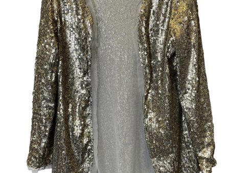 Cardigan By Cmc In Gold, Size: M Online Sale