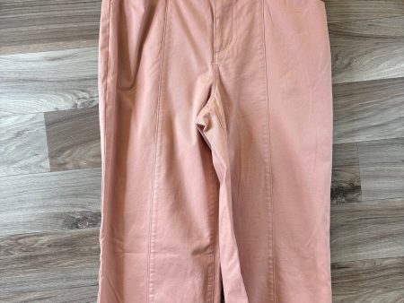 Pants Wide Leg By Duluth Trading In Peach, Size: 10 Online Hot Sale