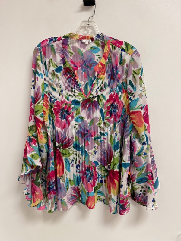 Top Long Sleeve By Spense In Multi-colored, Size: Xl Fashion